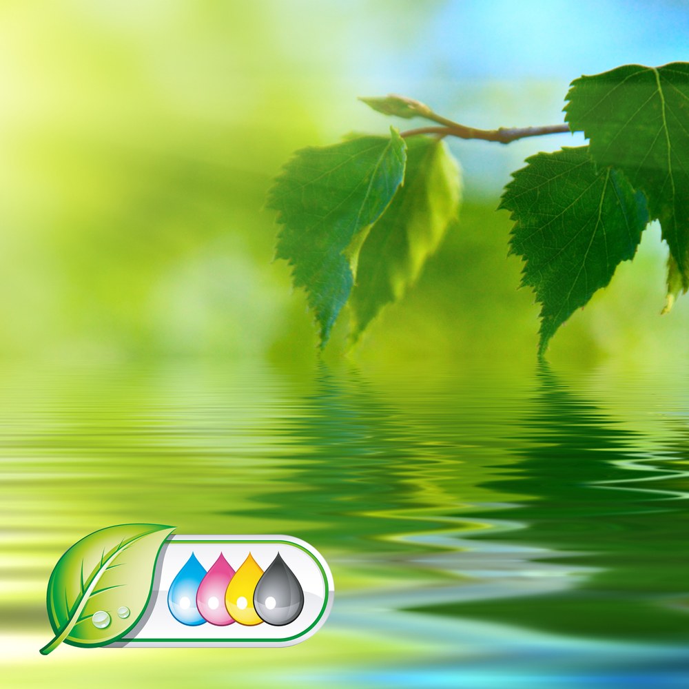 Wandbilder Green Products auf ökologischen Materialien