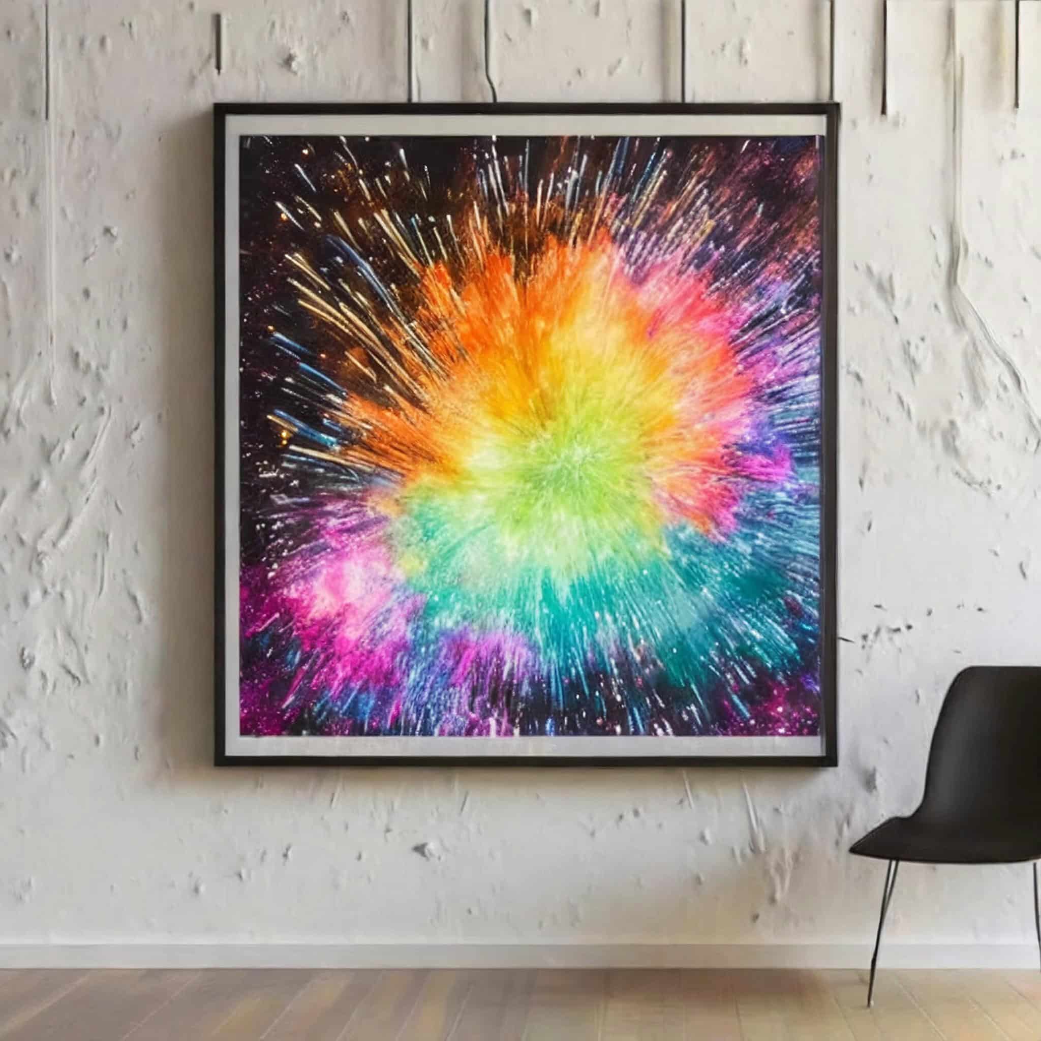 Welches Wandbild-Material passt zu welchem Raum?