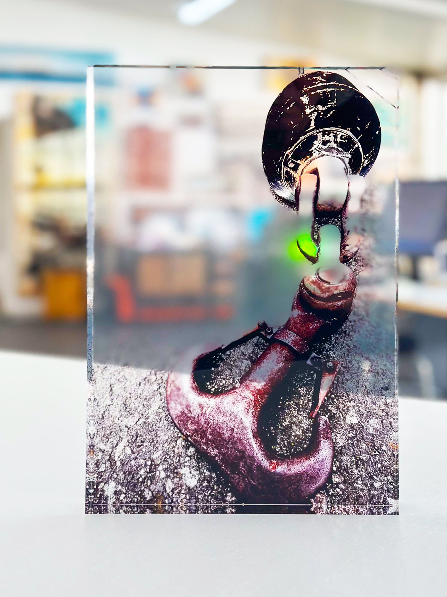 Foto-Acrylblock mit Durchsicht