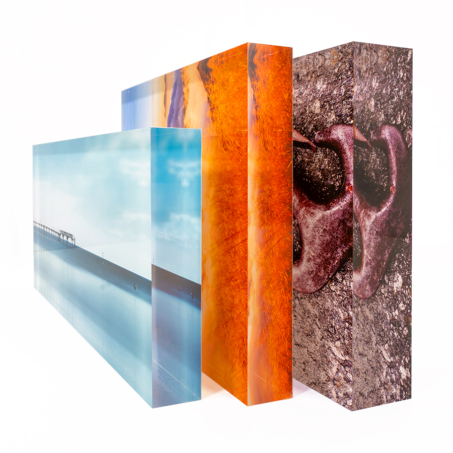 Foto-Acrylblock mit Durchsicht – PLEXIGLAS GS Acrylblock in 20, 30 und 40 mm