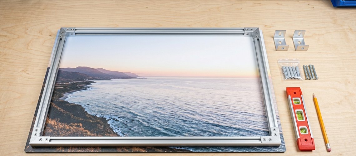 Wandbild richtig aufhängen: Höhe, Abstand & Anordnung